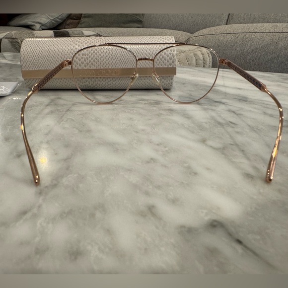 Jimmy Choo Blue-Violet Light Protection Eyeglasses - Picture 3 of 11